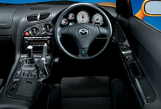 RX-7 R Bathurst R dashboard view