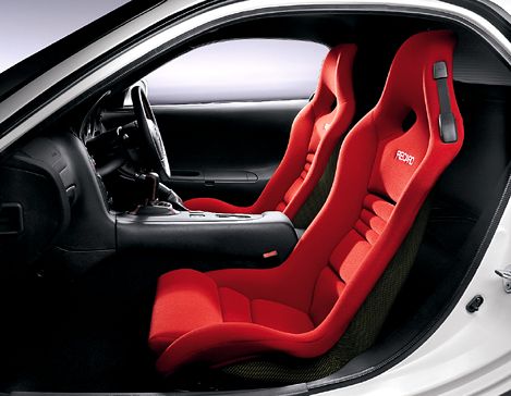 RX-7 RZ interior side view