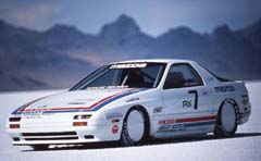 Bonneville RX-7 FC record breaker