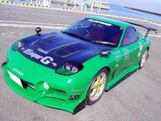 real Greddy 9 fitted with AW7 wheels (18.1kB)